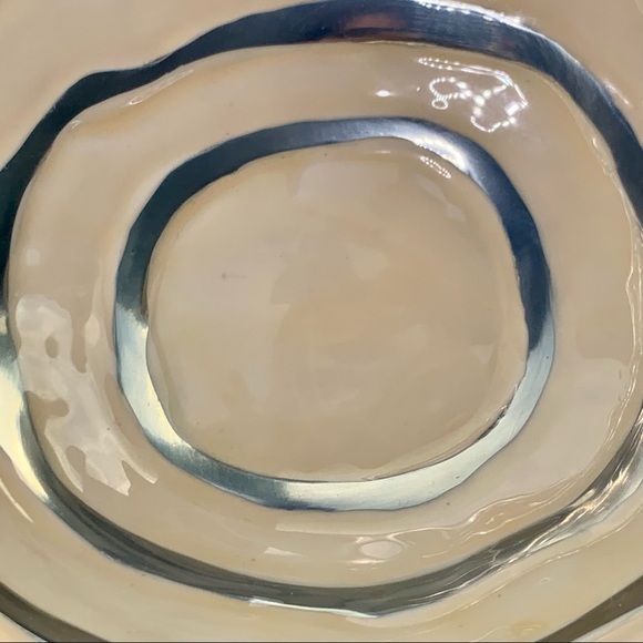 Michael Wainwright Signed 7” COMO Enamel and Aluminum Art Bowl - Picture 9 of 16